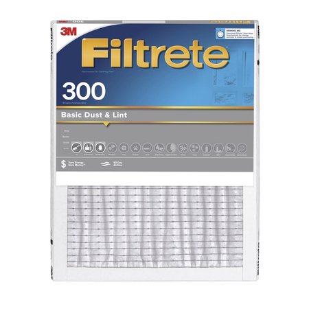 3M Filtrete 20 in. W X 30 in. H X 1 in. D 5 MERV Pleated Filter Dust 322DC-6